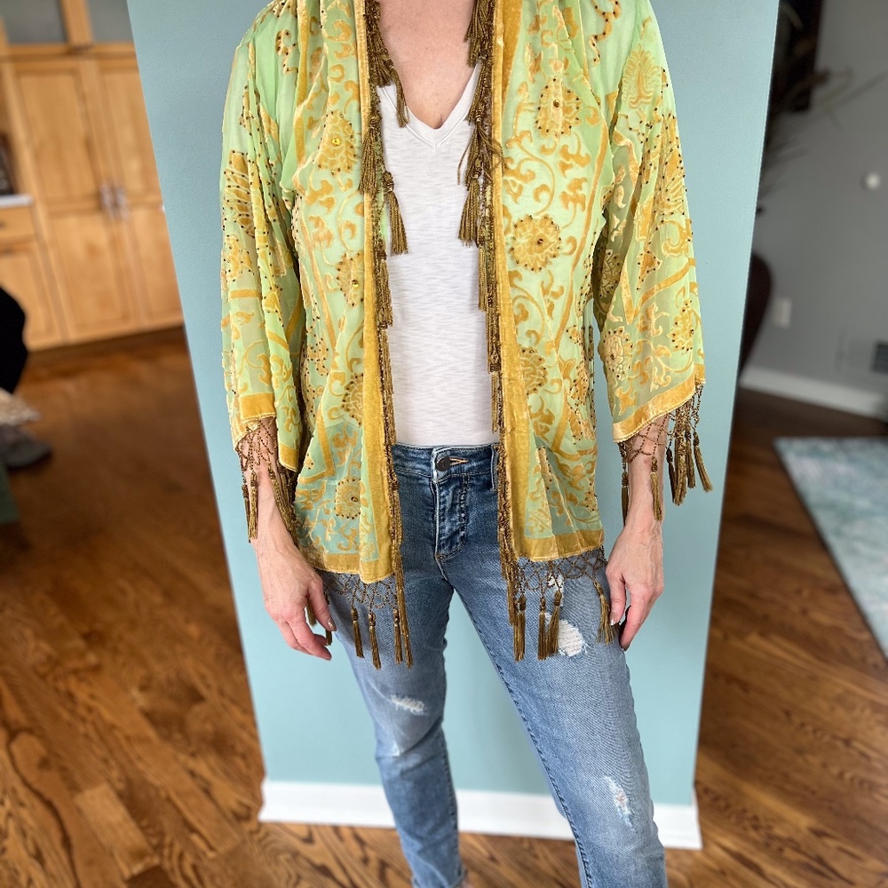 JayLey Bohemian Tassle Jacket